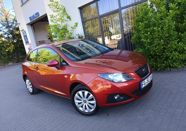 Seat Ibiza cena 15999 przebieg: 139077, rok produkcji 2009 z Łaziska Górne małe 301